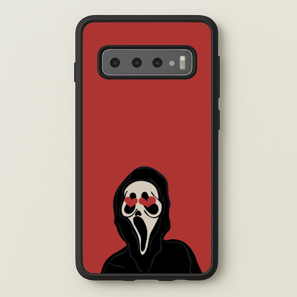 Love Eyes - Halloween - Scream Phone Case for Galaxy S10