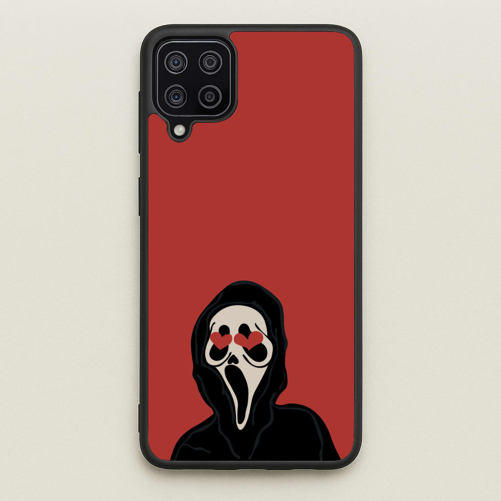 Love Eyes - Halloween - Scream Phone Case for Galaxy A12