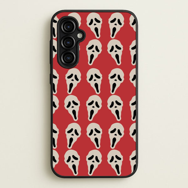 Collage - Halloween - Scream Phone Case for Galaxy A54