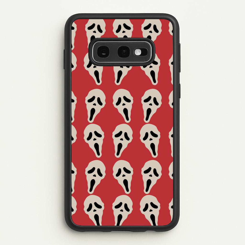 Collage - Halloween - Scream Phone Case for Galaxy S10e
