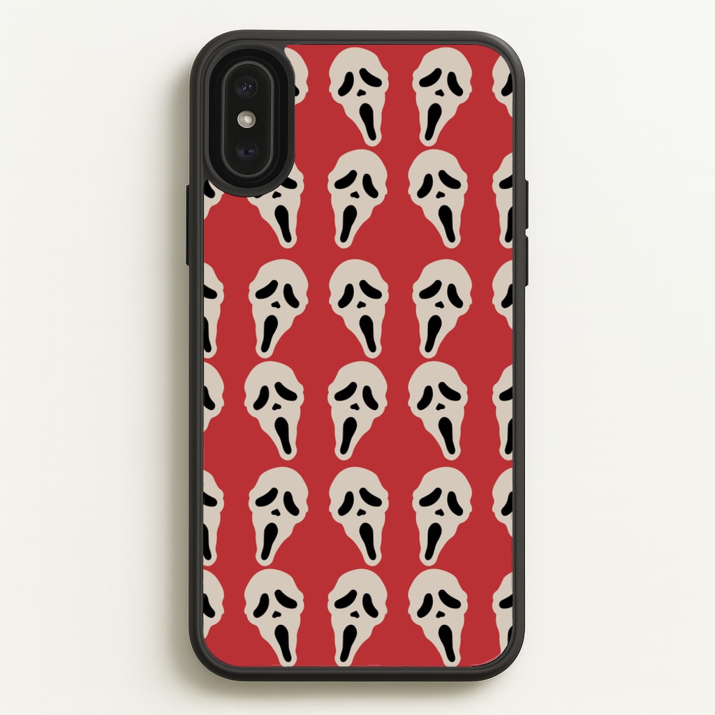 Collage - Halloween - Scream Phone Case for iPhone XS Max