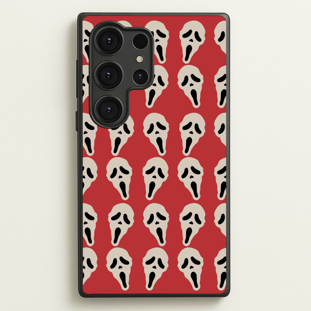 Collage - Halloween - Scream Phone Case for Galaxy S25 Ultra