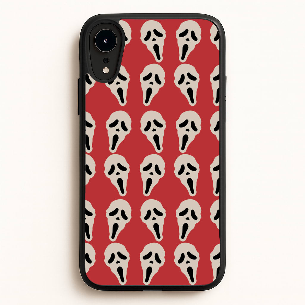 Collage - Halloween - Scream Phone Case for iPhone XR