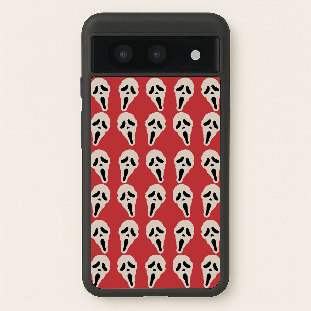 Collage - Halloween - Scream Phone Case for Google Pixel 8a