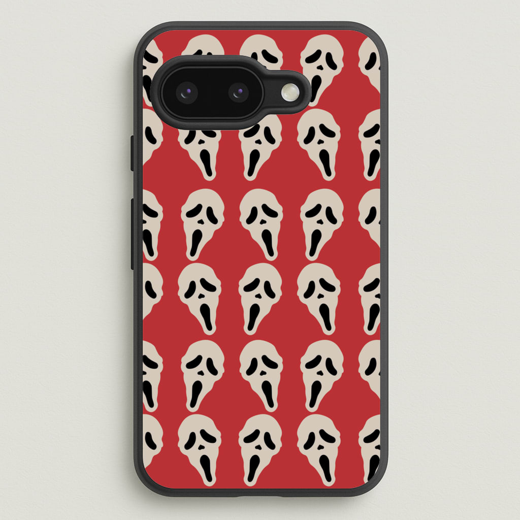 Collage - Halloween - Scream Phone Case for Google Pixel 9a