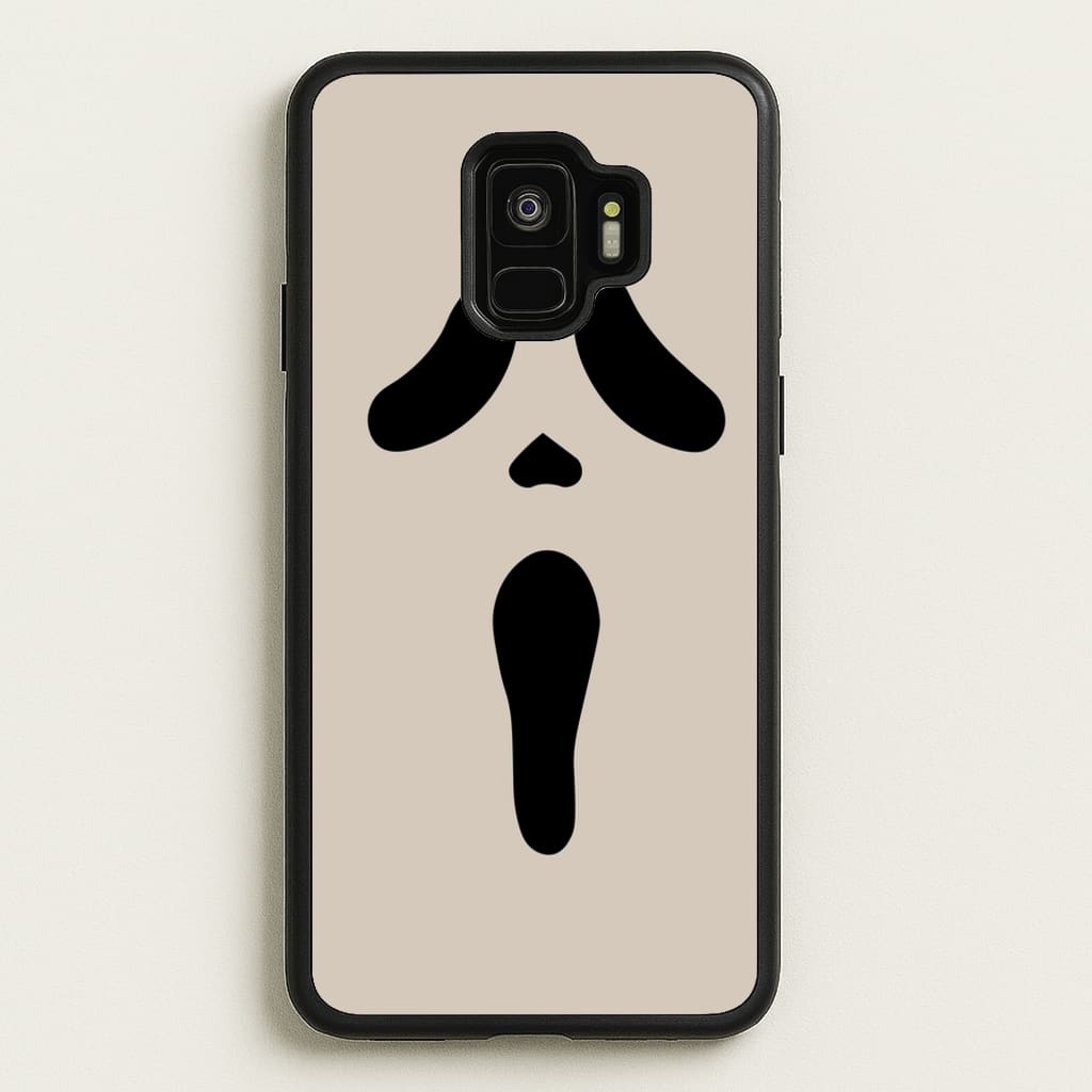 Scream Face - Scream Phone Case for Galaxy S9