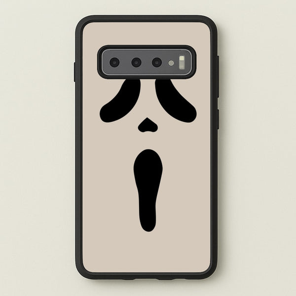 Scream Face - Scream Phone Case for Galaxy S10