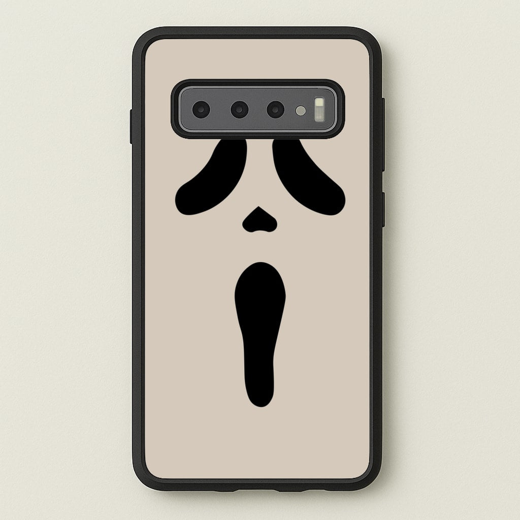 Scream Face - Scream Phone Case for Galaxy S10