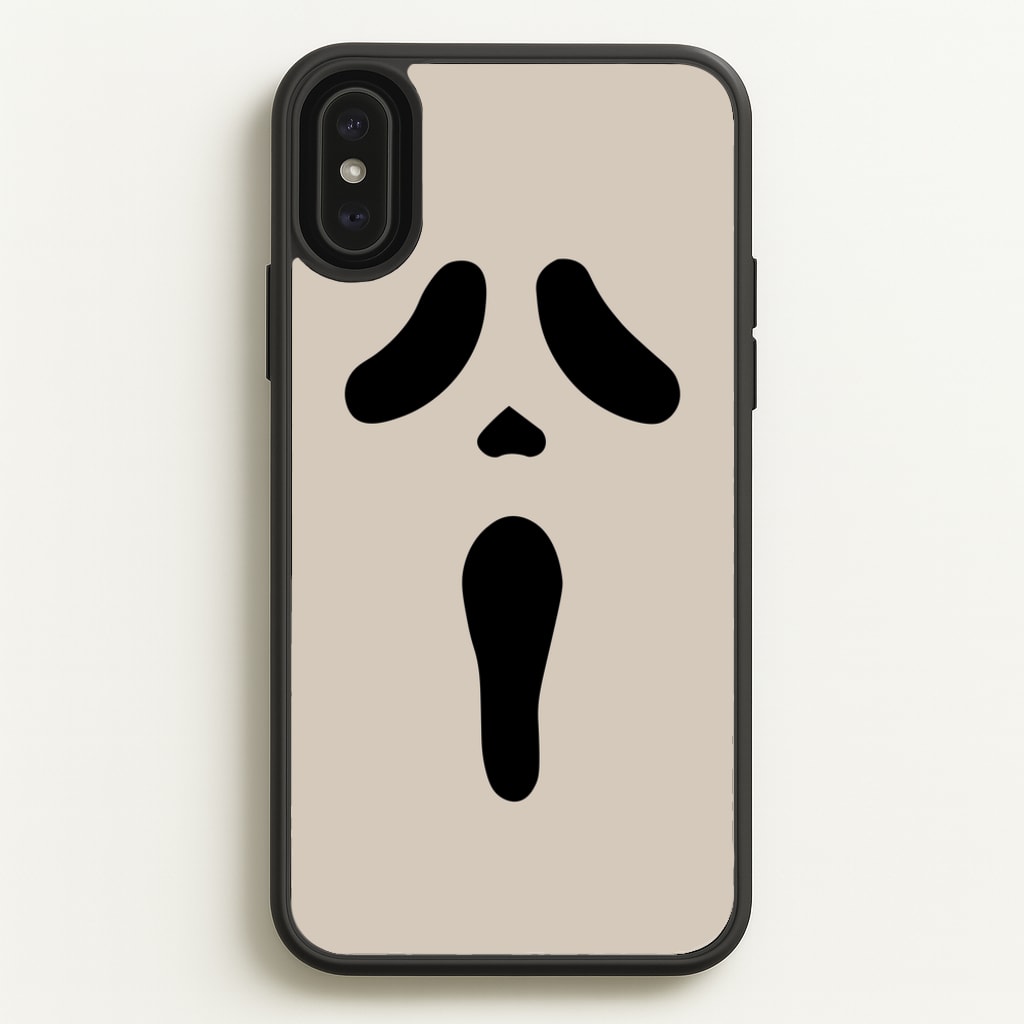 Scream Face - Scream Phone Case for iPhone XS Max