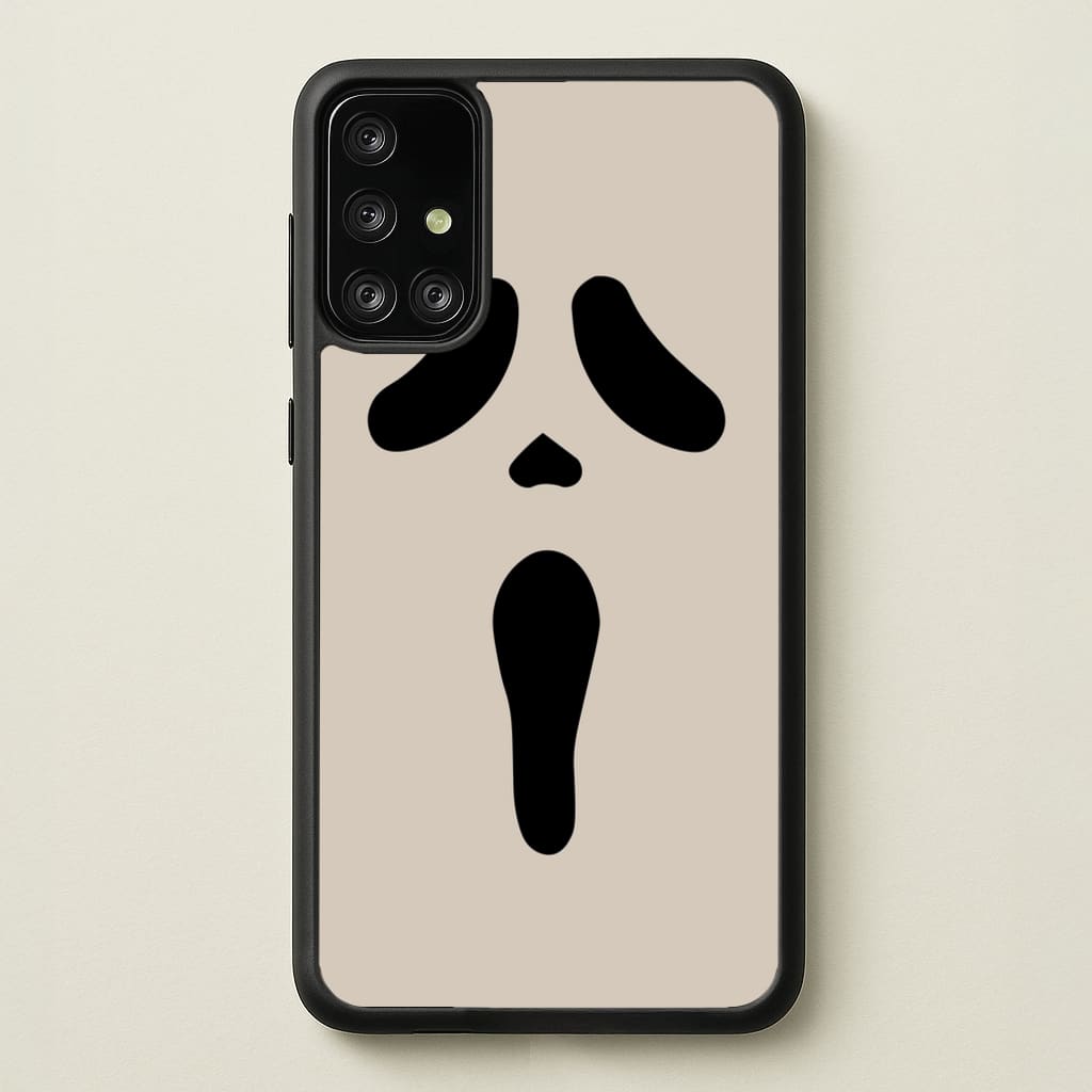 Scream Face - Scream Phone Case for Galaxy A71