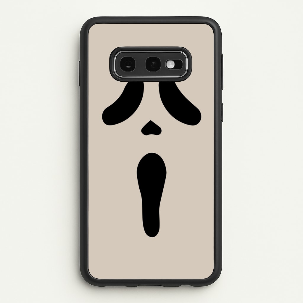 Scream Face - Scream Phone Case for Galaxy S10e