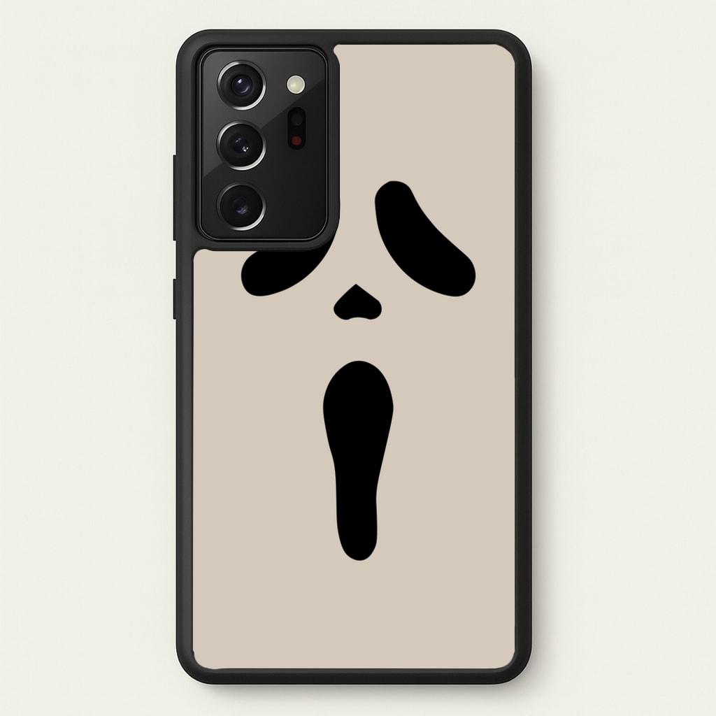 Scream Face - Scream Phone Case for Galaxy Note 20 Ultra