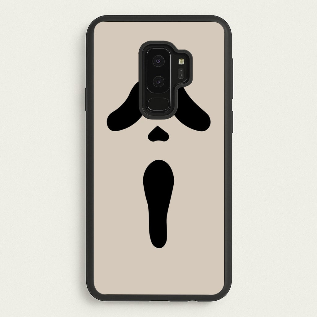 Scream Face - Scream Phone Case for Galaxy S9 Plus