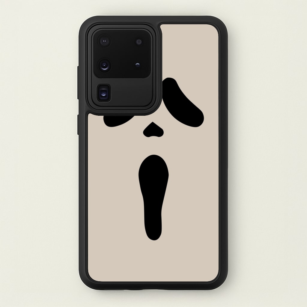 Scream Face - Scream Phone Case for Galaxy S20 Ultra