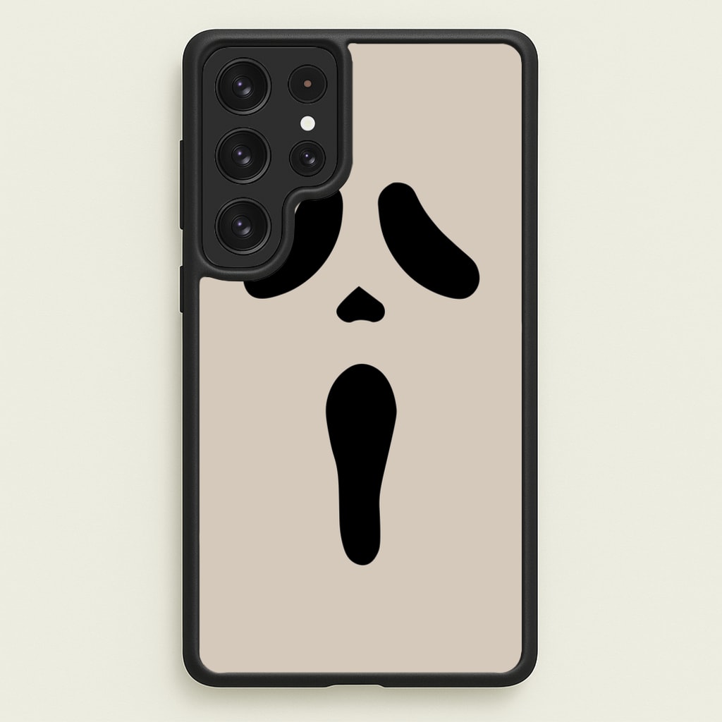 Scream Face - Scream Phone Case for Galaxy S23 Ultra