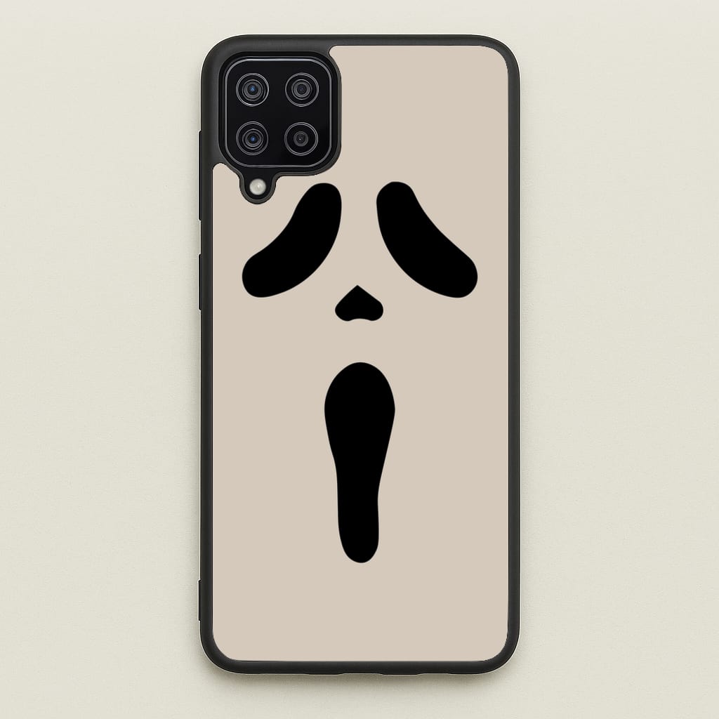 Scream Face - Scream Phone Case for Galaxy A12