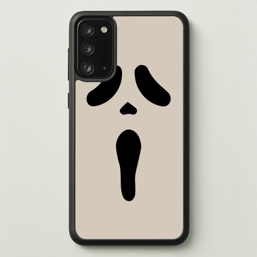 Scream Face - Scream Phone Case for Galaxy Note 20
