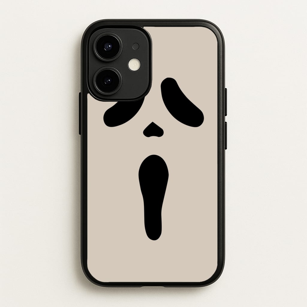 Scream Face - Scream Phone Case for iPhone 12 / 12 Pro