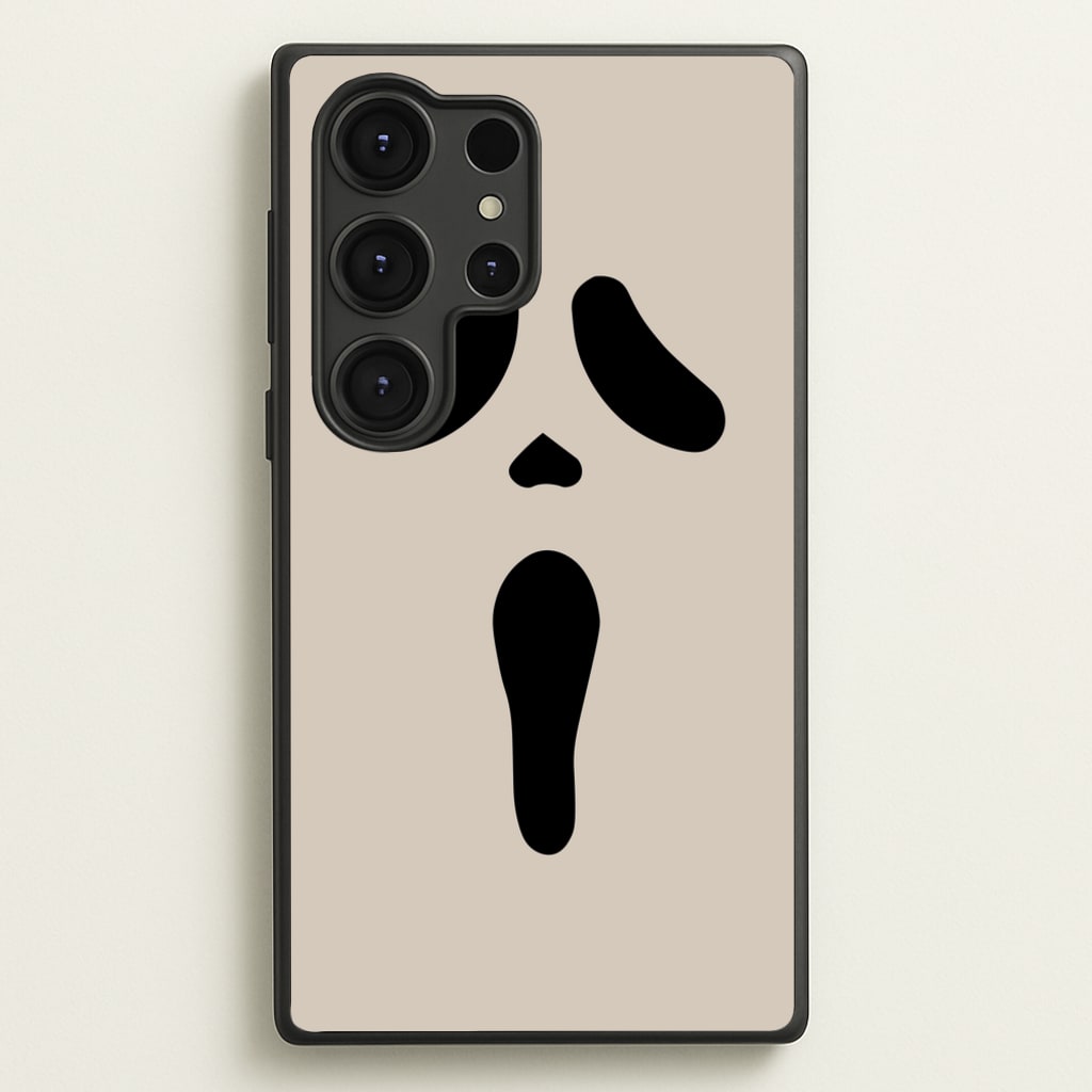 Scream Face - Scream Phone Case for Galaxy S25 Ultra