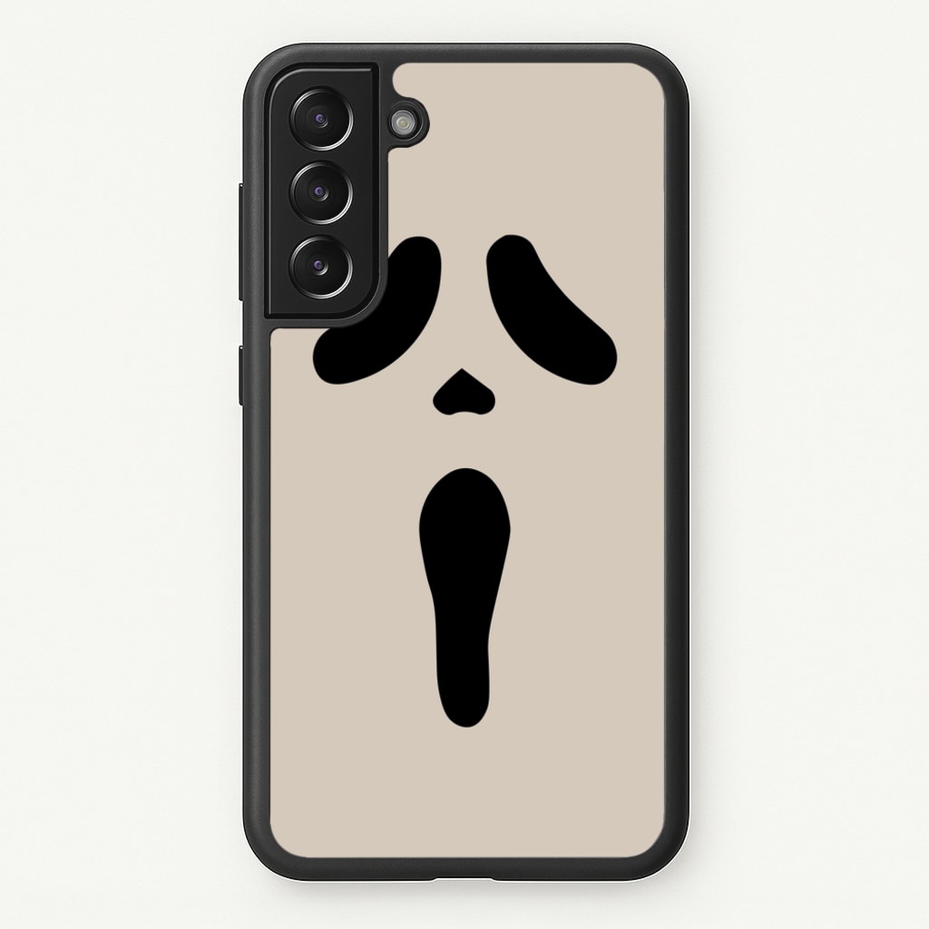 Scream Face - Scream Phone Case for Galaxy S21