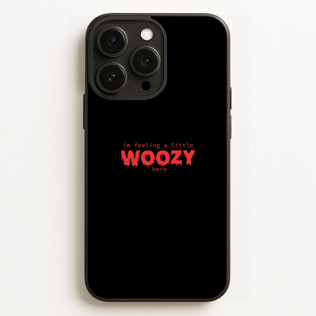 Im Feeling A Little Woozy Here - Halloween - Scream Phone Case for iPhone 12 Pro Max