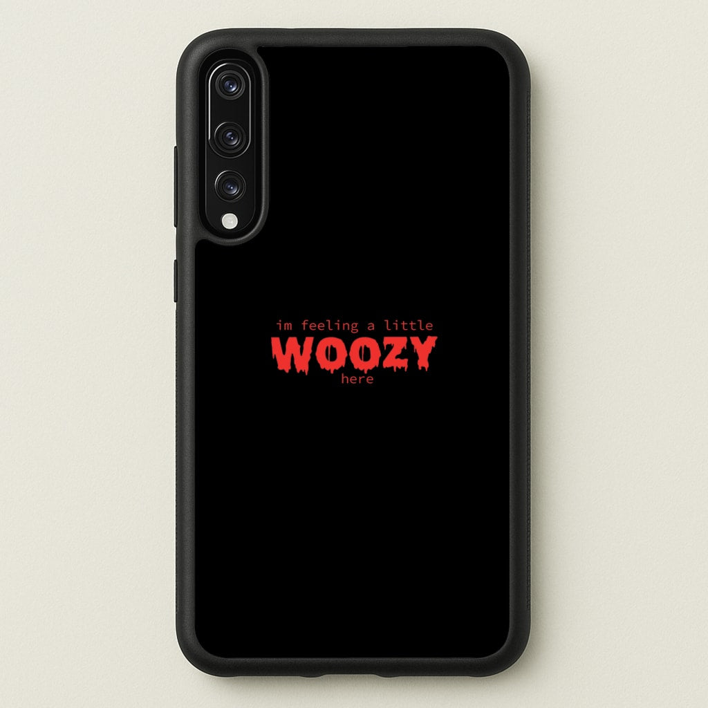 Im Feeling A Little Woozy Here - Halloween - Scream Phone Case for Huawei P20 Pro