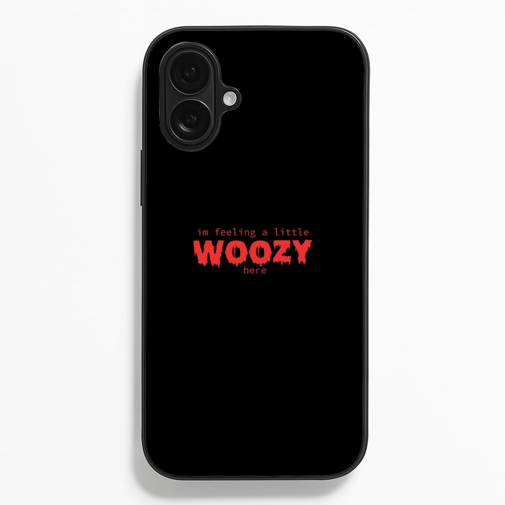 Im Feeling A Little Woozy Here - Halloween - Scream Phone Case for iPhone 16 Plus