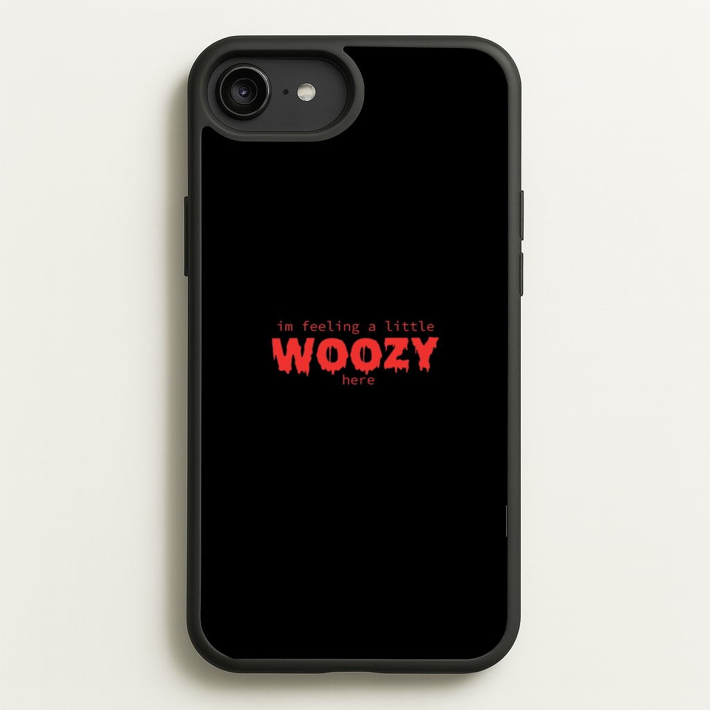 Im Feeling A Little Woozy Here - Halloween - Scream Phone Case for iPhone 6 Plus / 7 Plus / 8 Plus