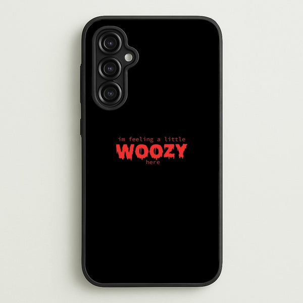 Im Feeling A Little Woozy Here - Halloween - Scream Phone Case for Galaxy A14