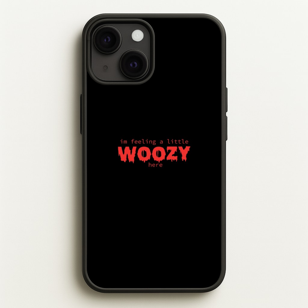Im Feeling A Little Woozy Here - Halloween - Scream Phone Case for iPhone 13 Mini