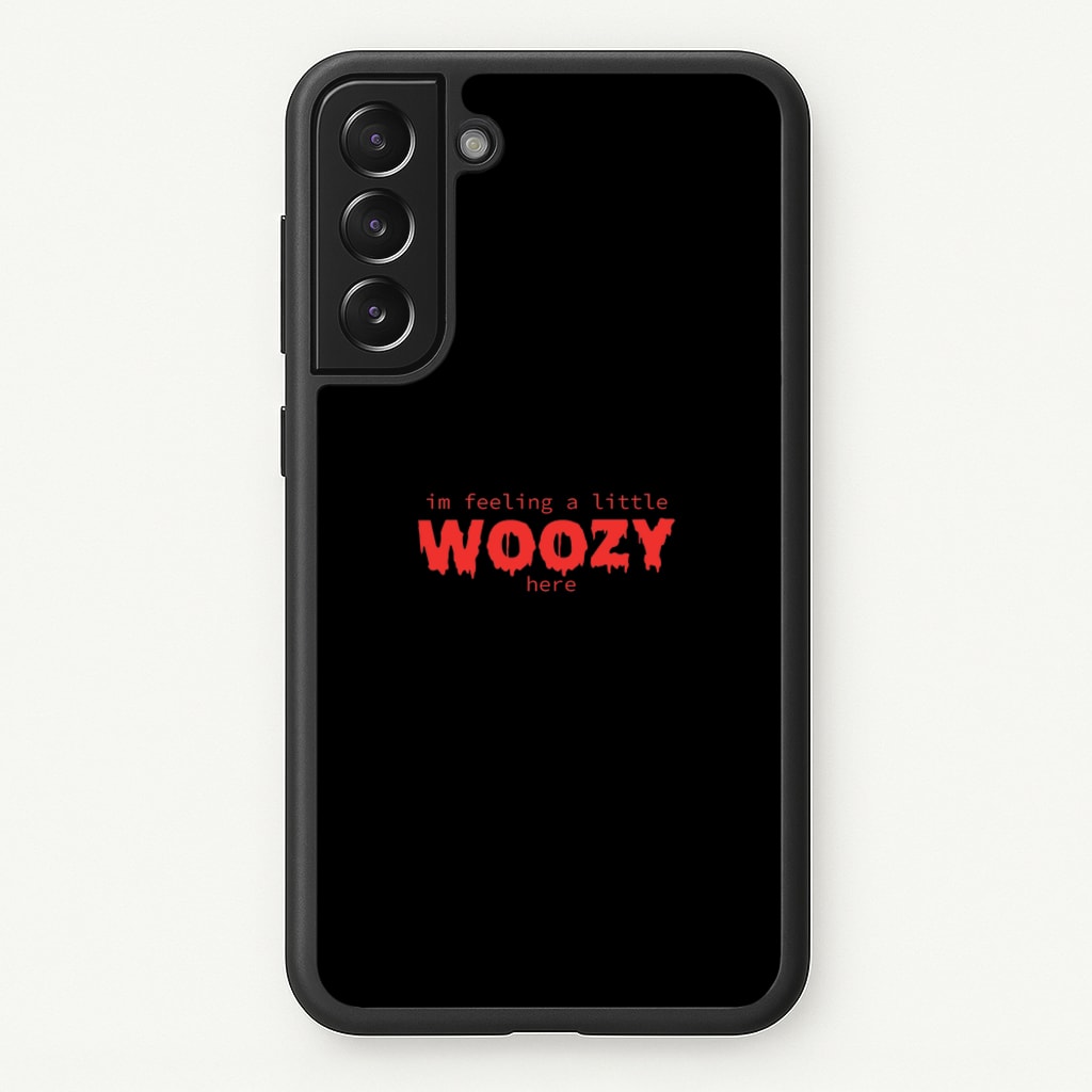 Im Feeling A Little Woozy Here - Halloween - Scream Phone Case for Galaxy S21 Plus