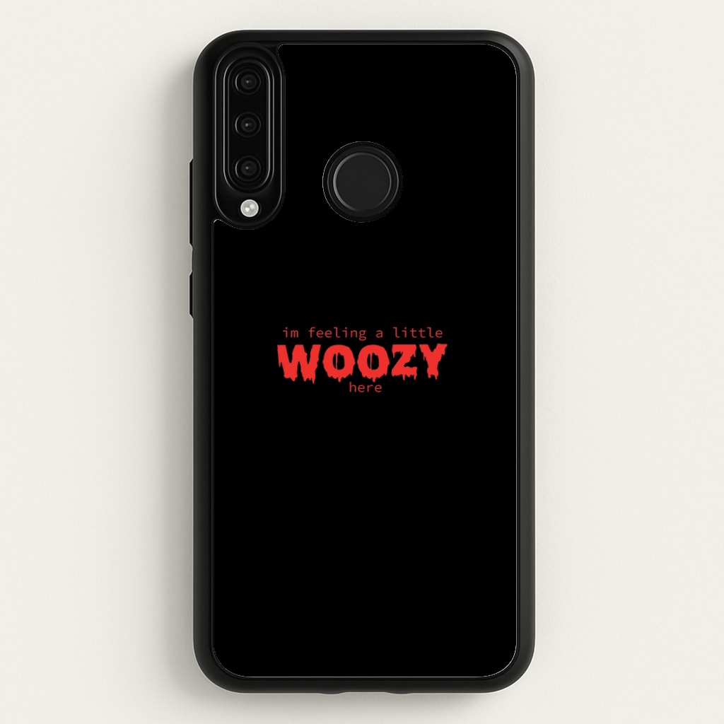Im Feeling A Little Woozy Here - Halloween - Scream Phone Case for Huawei P30 Lite