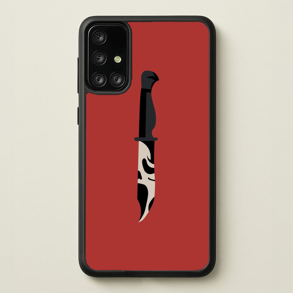 Ghostface Dagger - Scream - Scream Phone Case for Galaxy A71