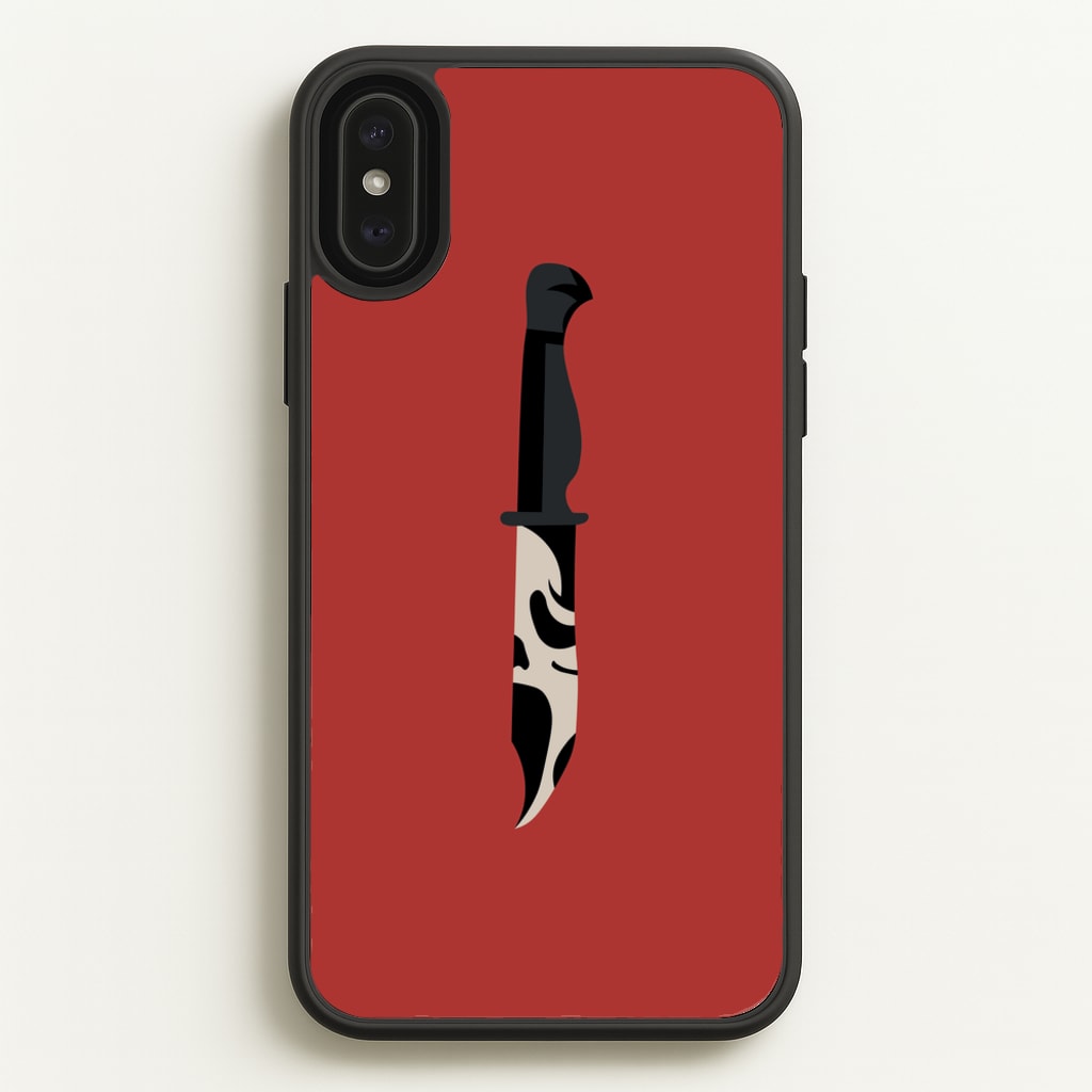 Ghostface Dagger - Scream - Scream Phone Case for iPhone XS Max