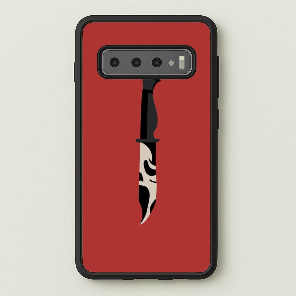 Ghostface Dagger - Scream - Scream Phone Case for Galaxy S10