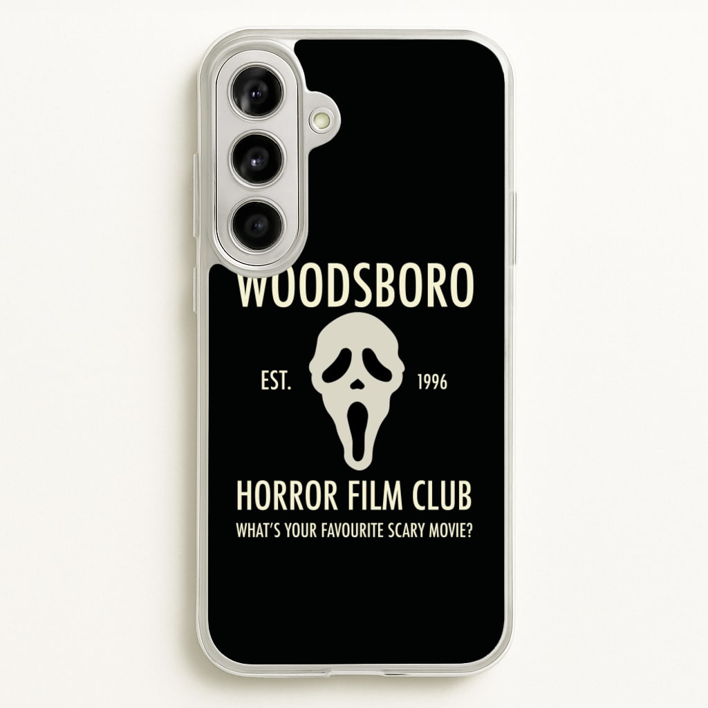 Woodsboro Horror Film Club - Scream - Scream Phone Case for Galaxy A56
