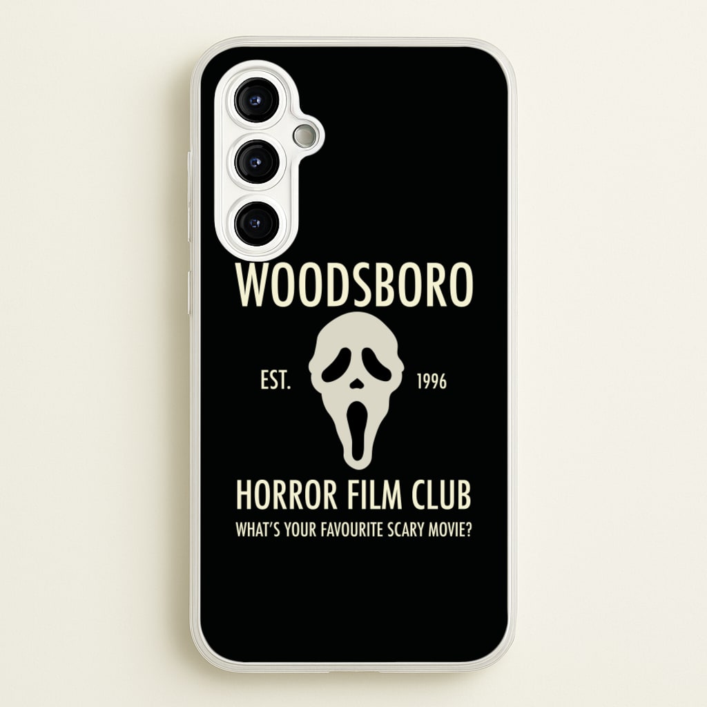 Woodsboro Horror Film Club - Scream - Scream Phone Case for Galaxy A54