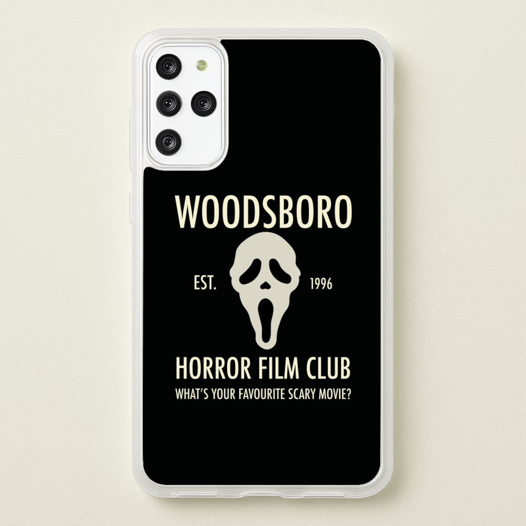 Woodsboro Horror Film Club - Scream - Scream Phone Case for Galaxy S20 Plus