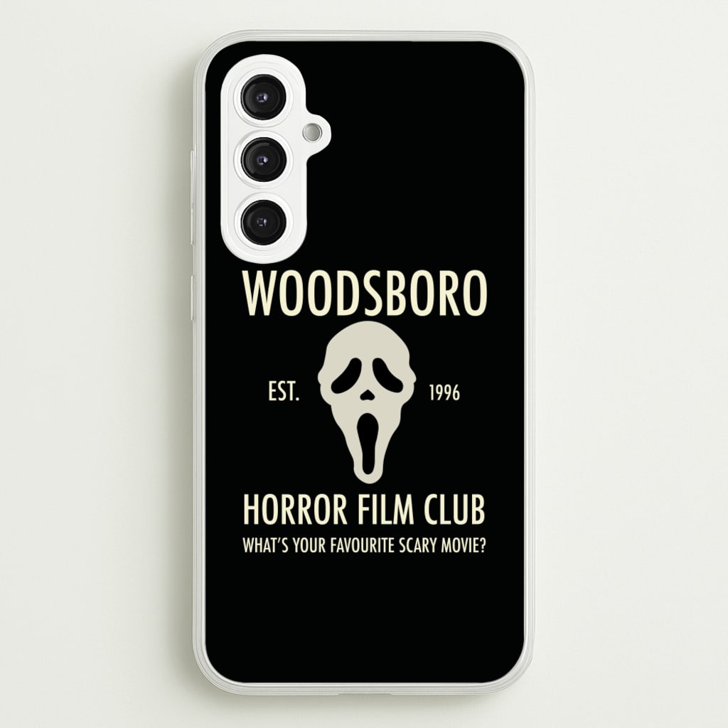 Woodsboro Horror Film Club - Scream - Scream Phone Case for Galaxy S23FE