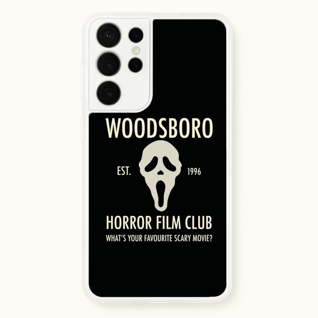 Woodsboro Horror Film Club - Scream - Scream Phone Case for Galaxy S21 Ultra