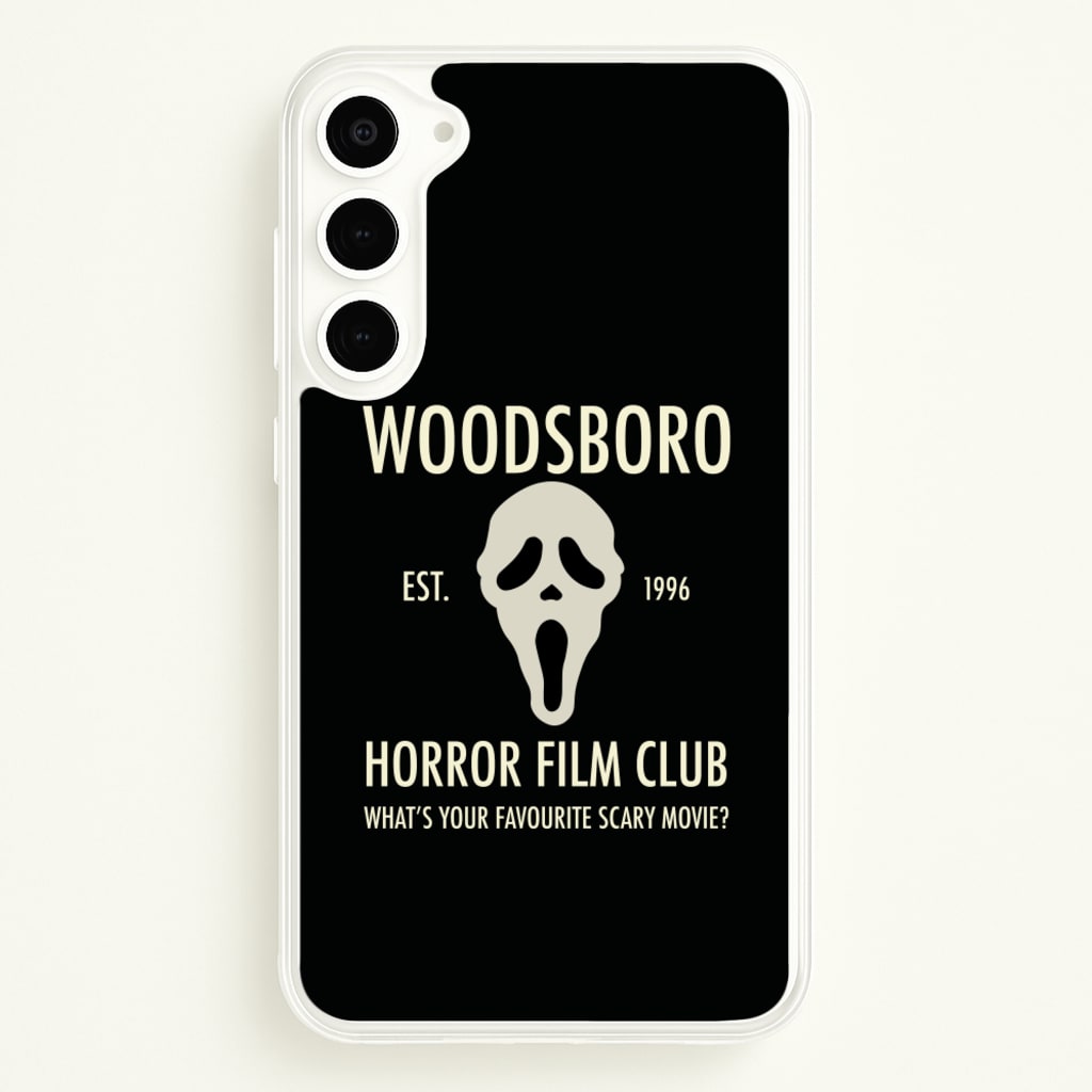 Woodsboro Horror Film Club - Scream - Scream Phone Case for Galaxy S23