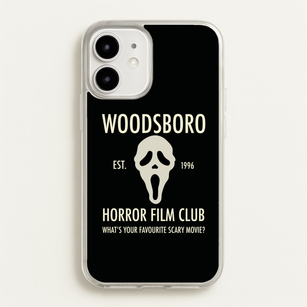 Woodsboro Horror Film Club - Scream - Scream Phone Case for iPhone 12 / 12 Pro