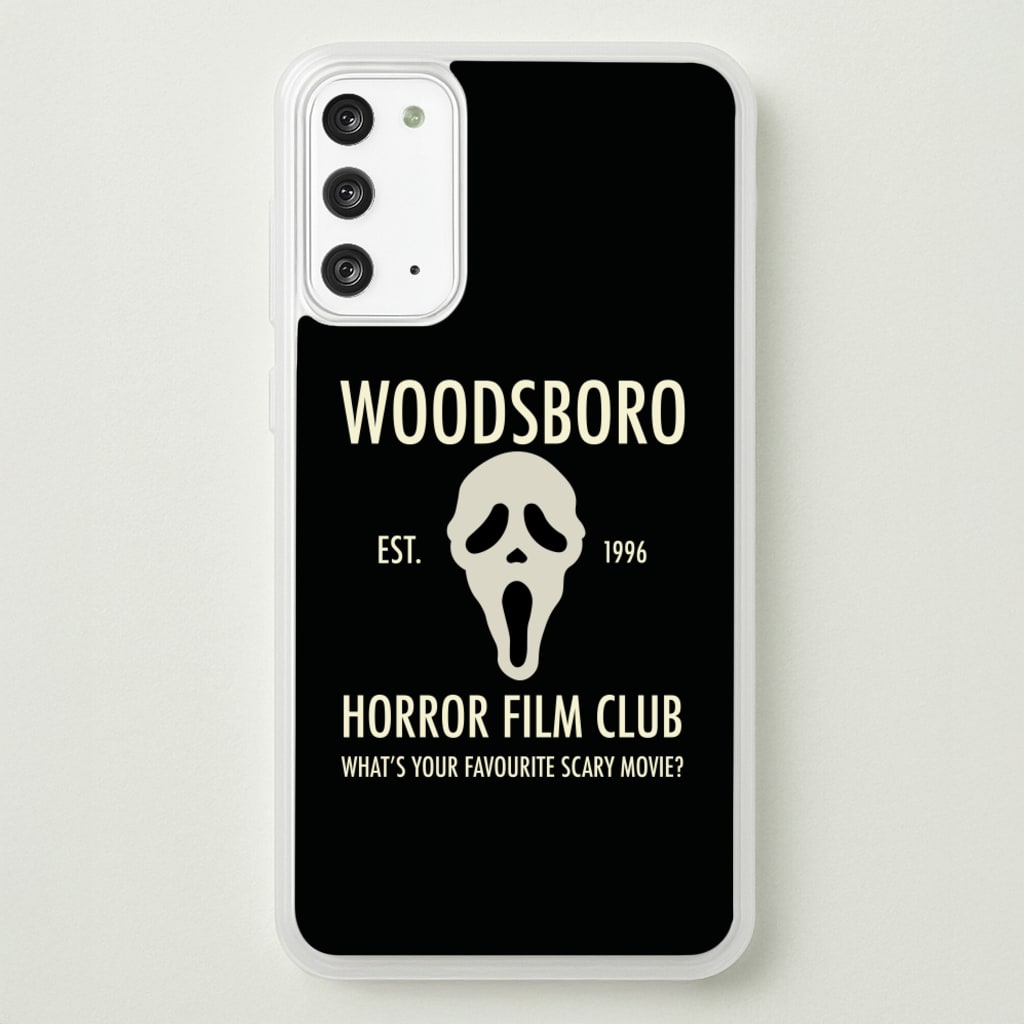Woodsboro Horror Film Club - Scream - Scream Phone Case for Galaxy Note 20