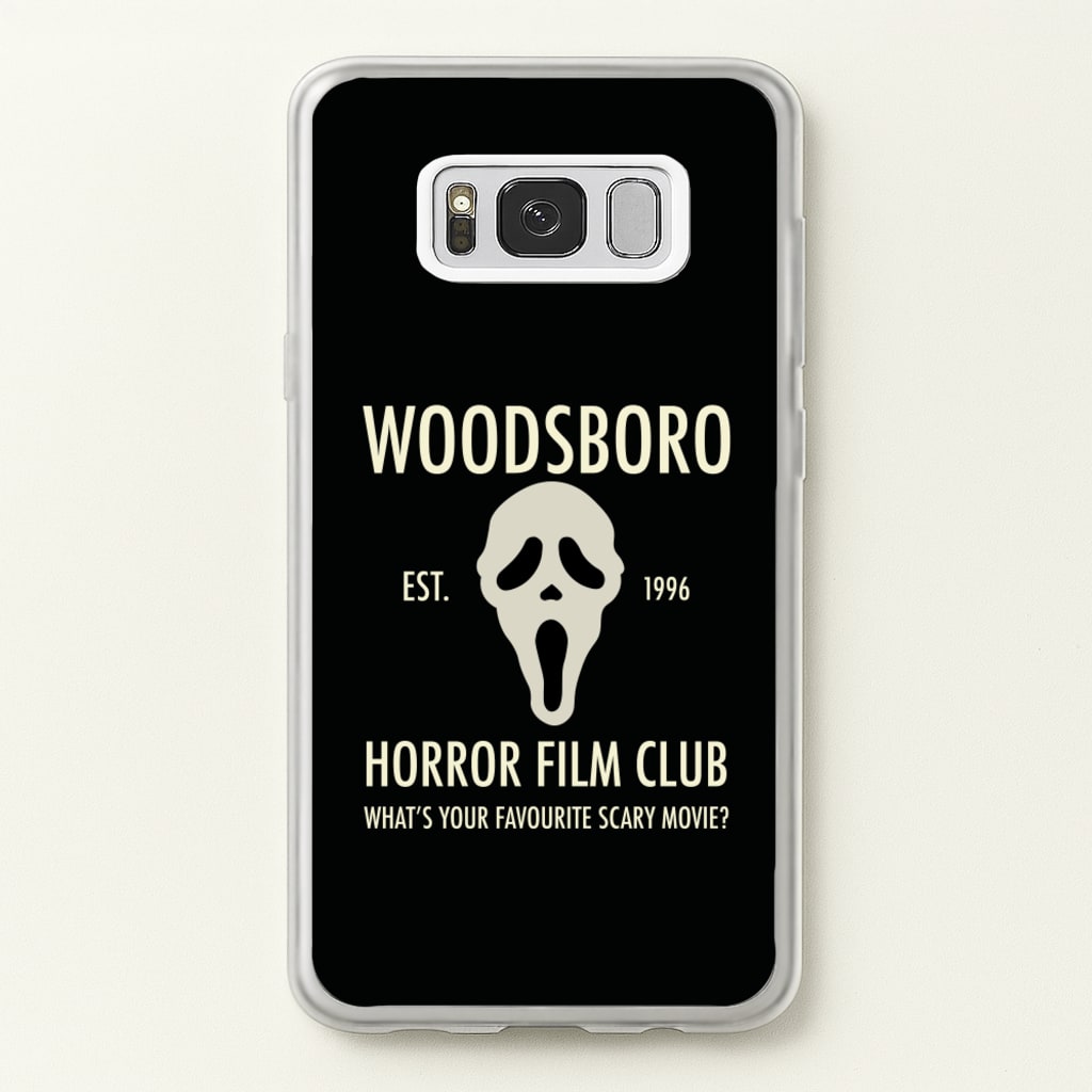 Woodsboro Horror Film Club - Scream - Scream Phone Case for Galaxy S8 Plus