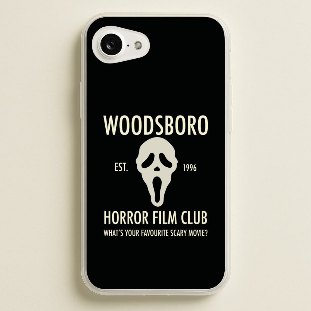 Woodsboro Horror Film Club - Scream - Scream Phone Case for iPhone 16e