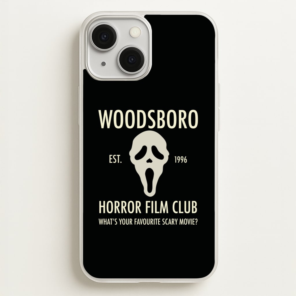 Woodsboro Horror Film Club - Scream - Scream Phone Case for iPhone 13