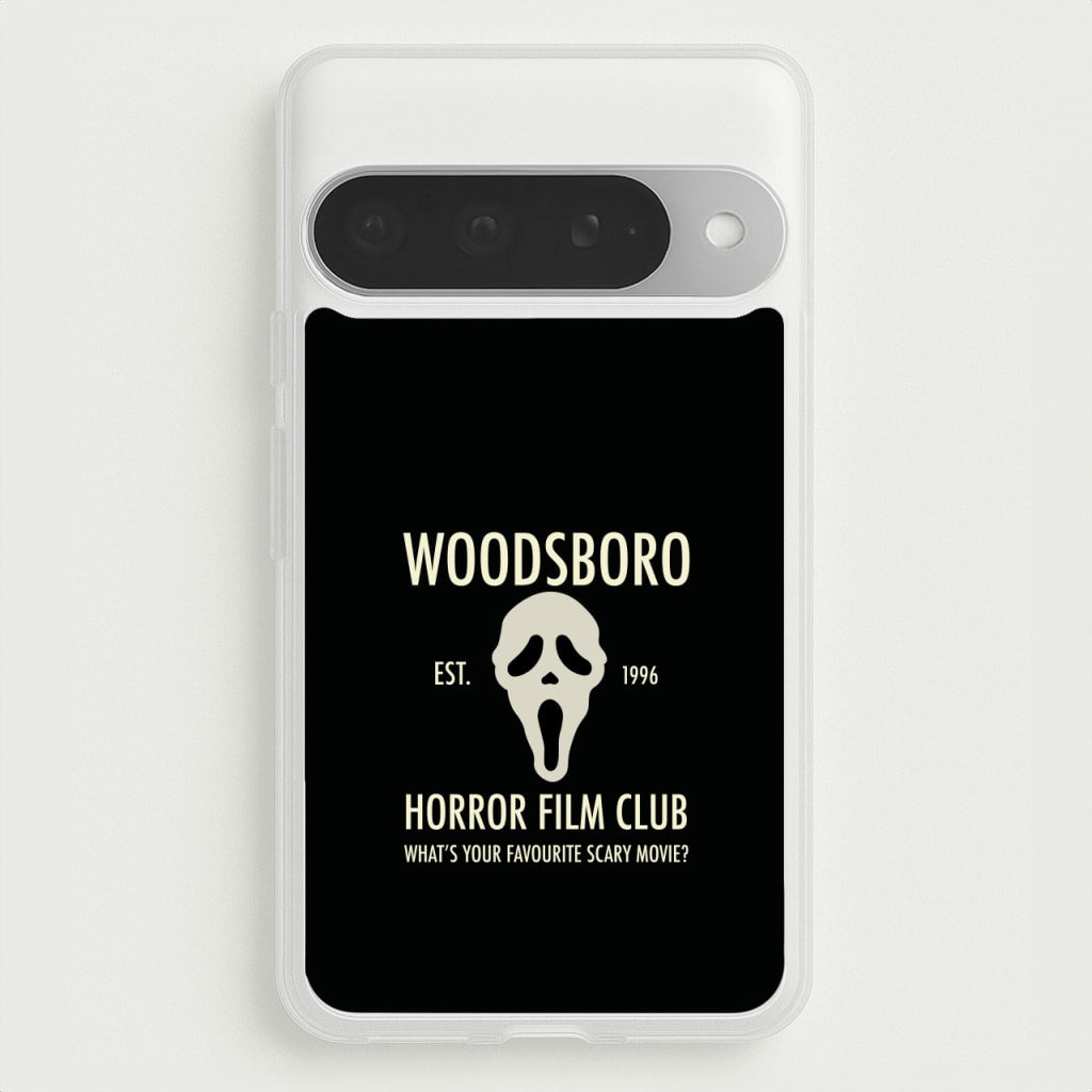 Woodsboro Horror Film Club - Scream Phone Case for Google Pixel 10 Pro XL