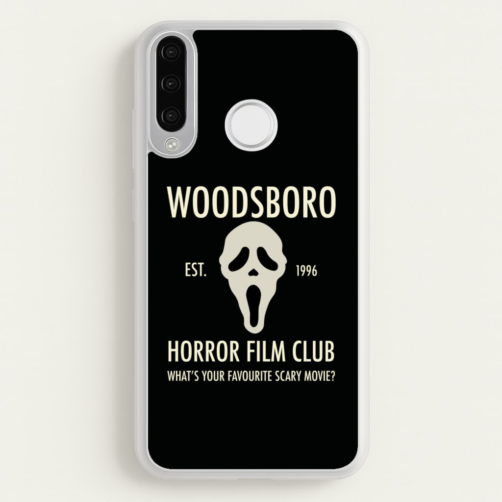 Woodsboro Horror Film Club - Scream - Scream Phone Case for Huawei P30 Lite