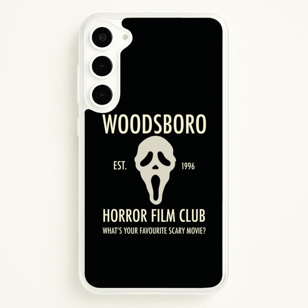 Woodsboro Horror Film Club - Scream - Scream Phone Case for Galaxy S23 Plus
