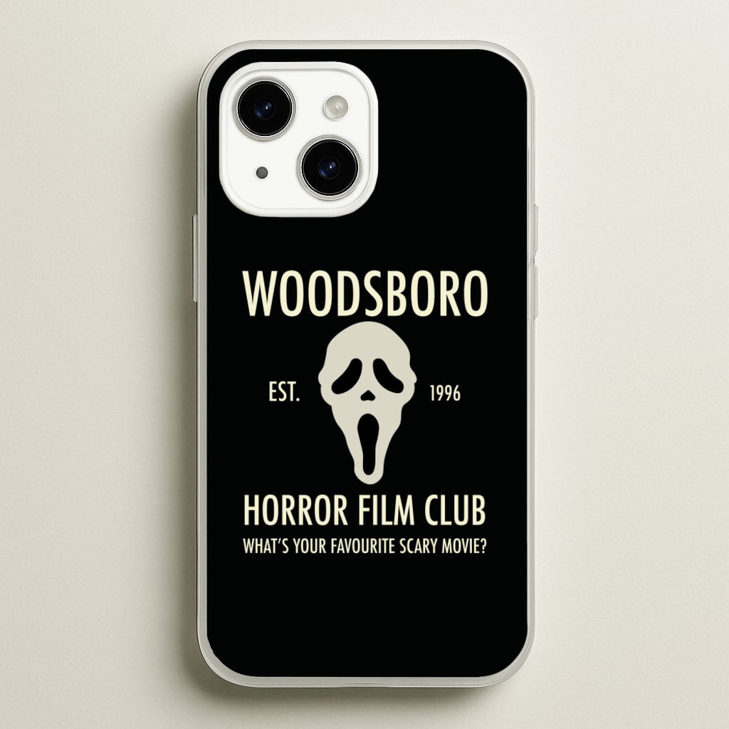 Woodsboro Horror Film Club - Scream - Scream Phone Case for iPhone 14
